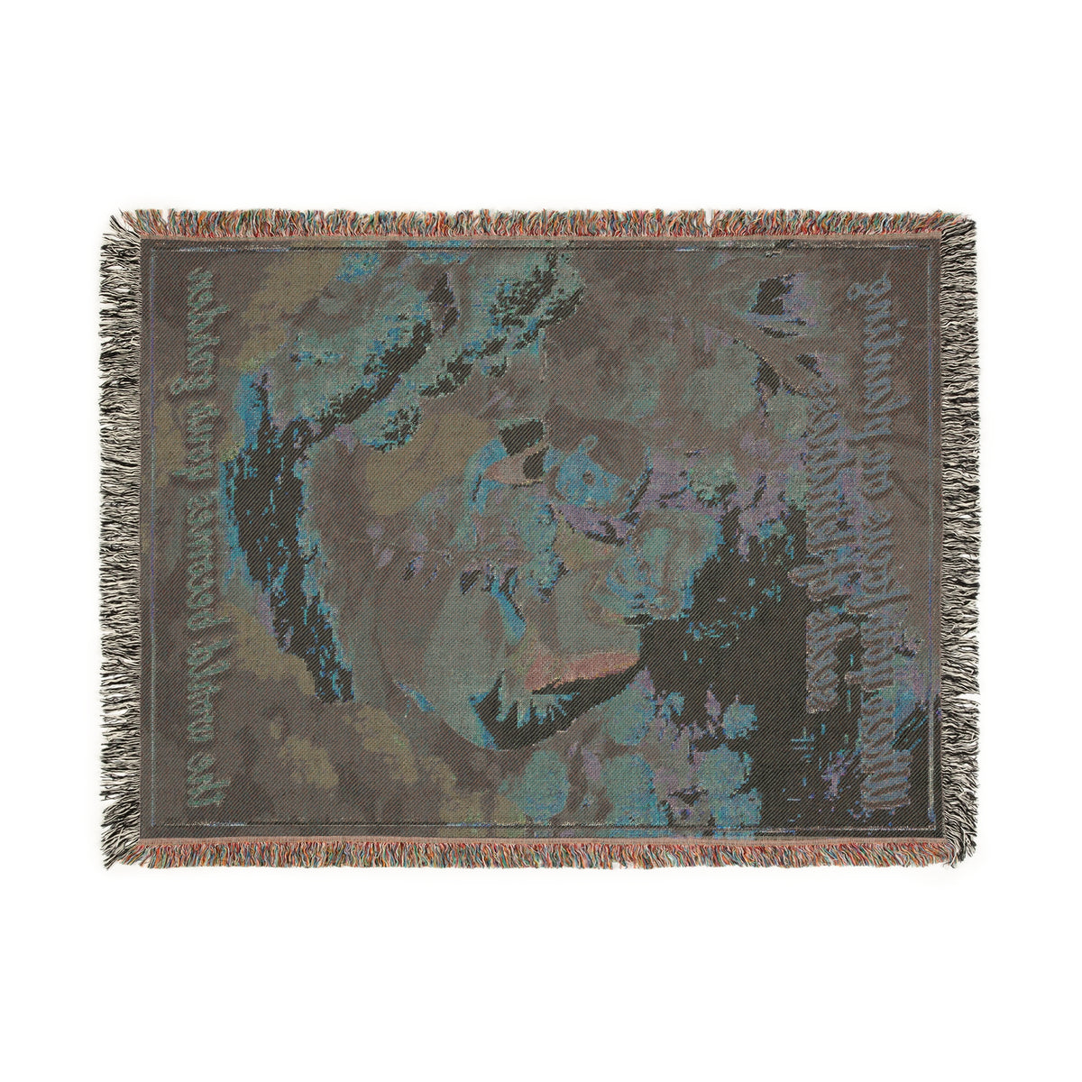 Plant Seeds Of Kindness Woven Blanket