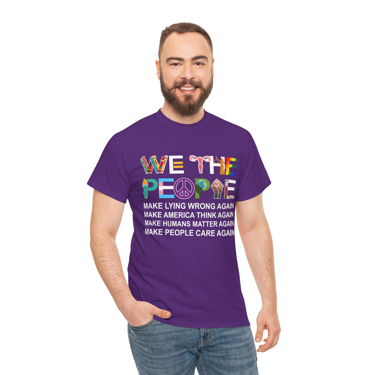 We The People Make Humans Matter Again Shirt