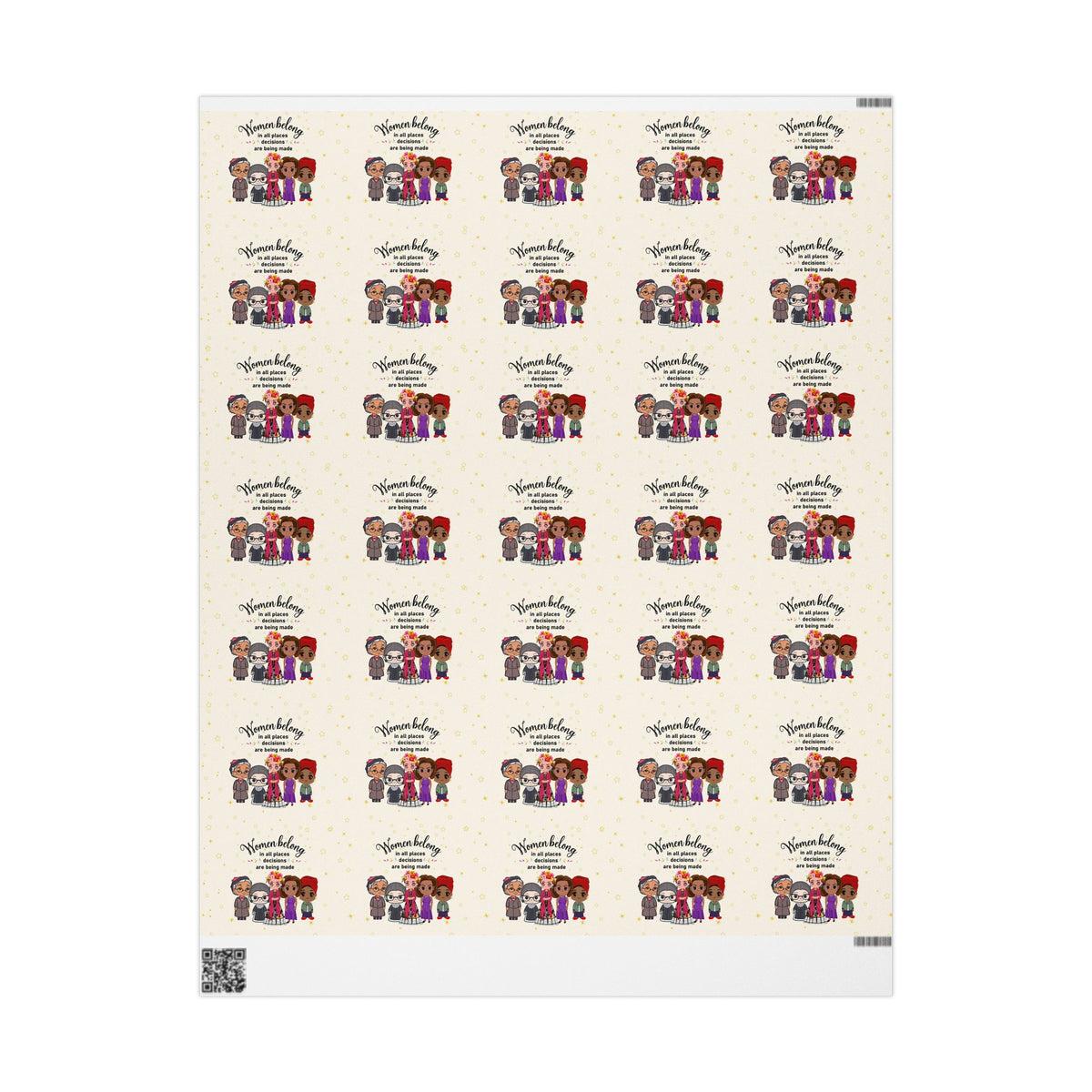 Women Belong Wrapping Paper