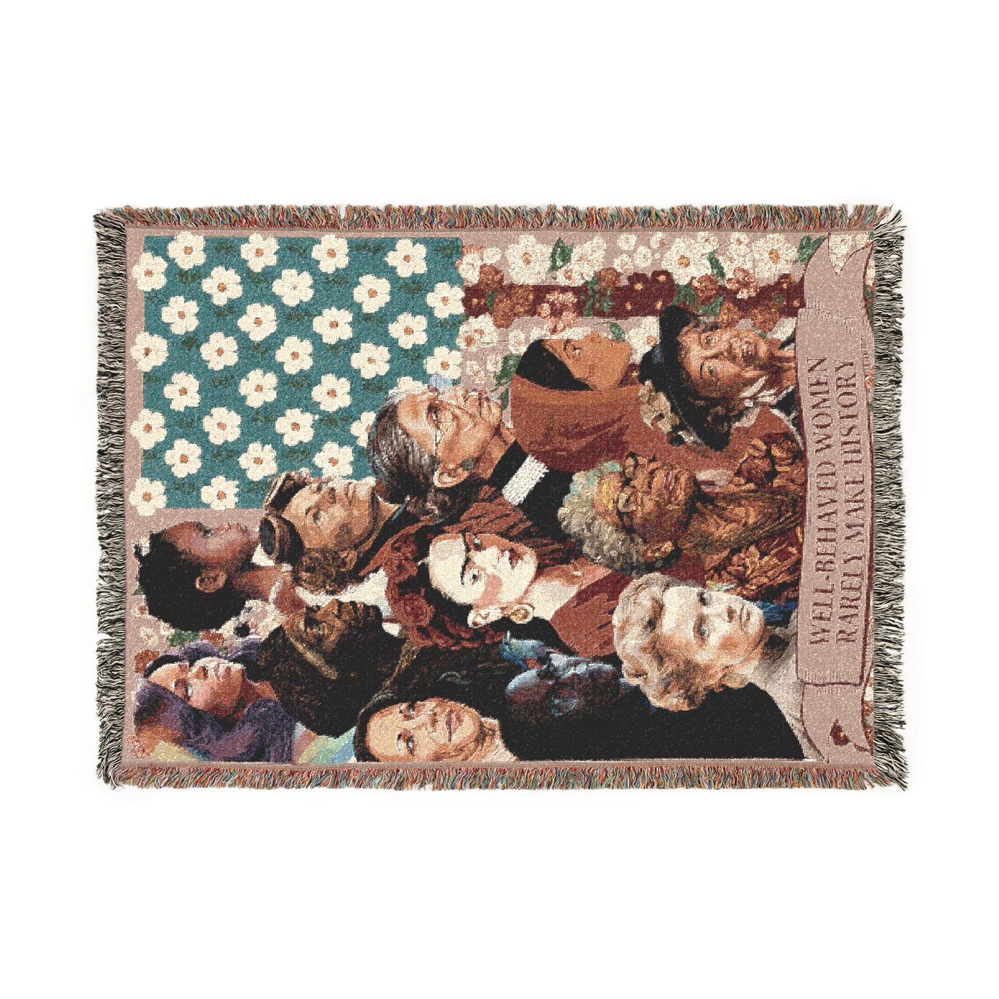 History Woven Blanket