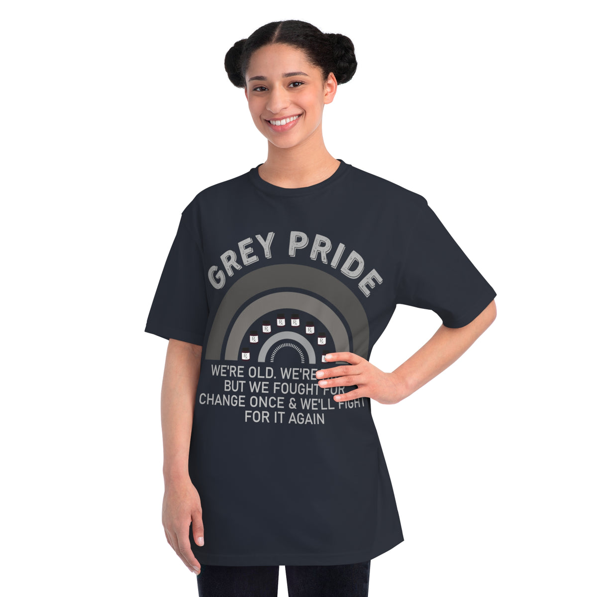 Grey Pride Organic T-Shirt