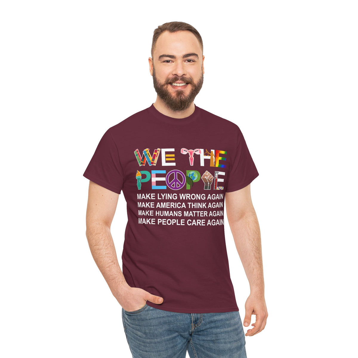 We The People Make Humans Matter Again Shirt