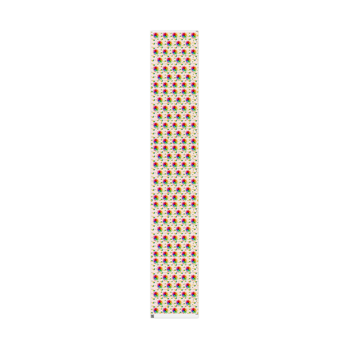 Rainbow Flower Equality Wrapping Paper Roll