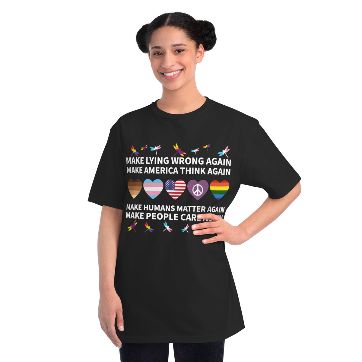 Make America Think Again Organic T-Shirt