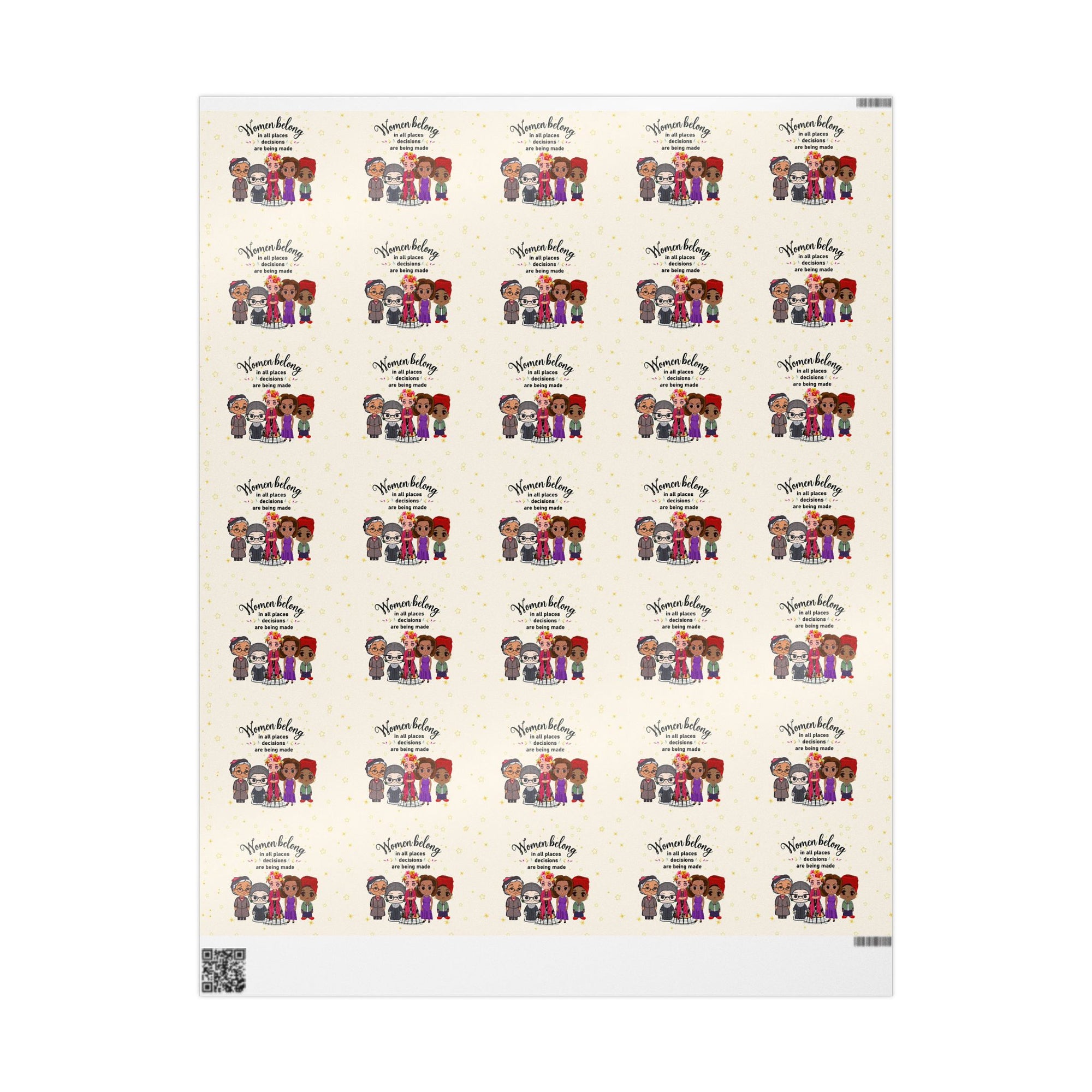 Women Belong Wrapping Paper