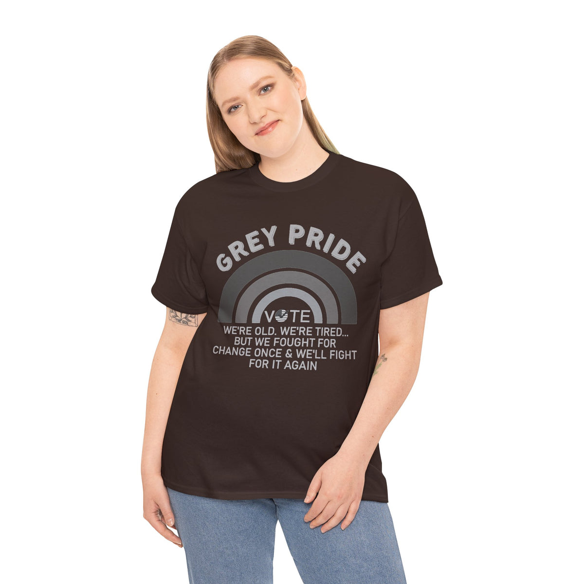 Grey Pride We’ll Fight For Change Again Shirt