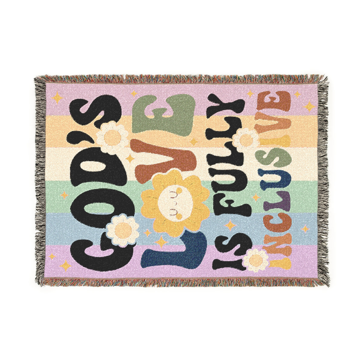 God’s Love Inclusive Woven Blanket