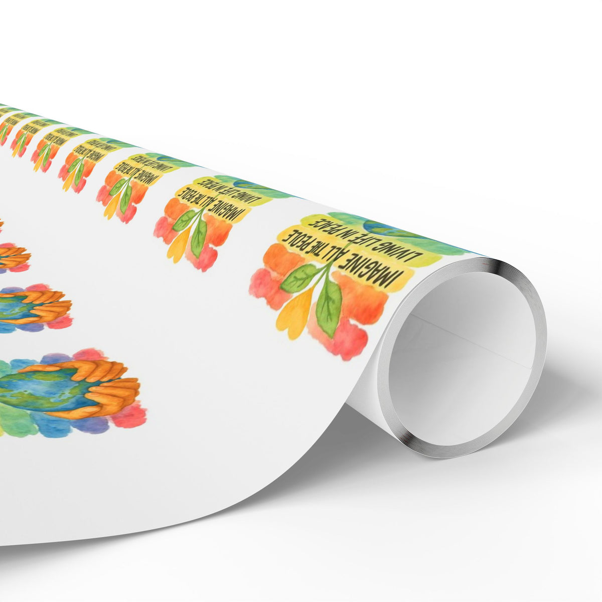 Imagine All In Peace Wrapping Paper