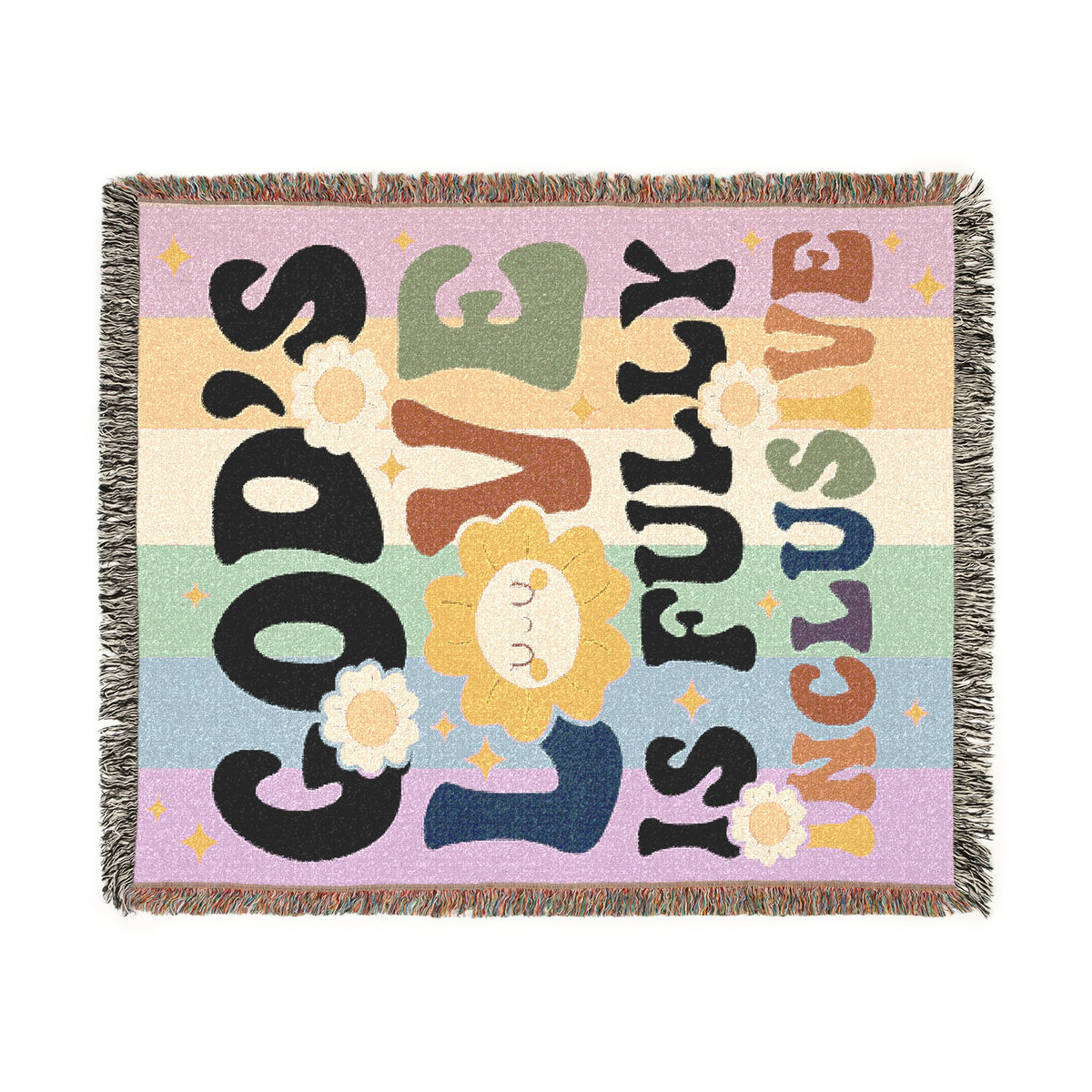 God’s Love Inclusive Woven Blanket
