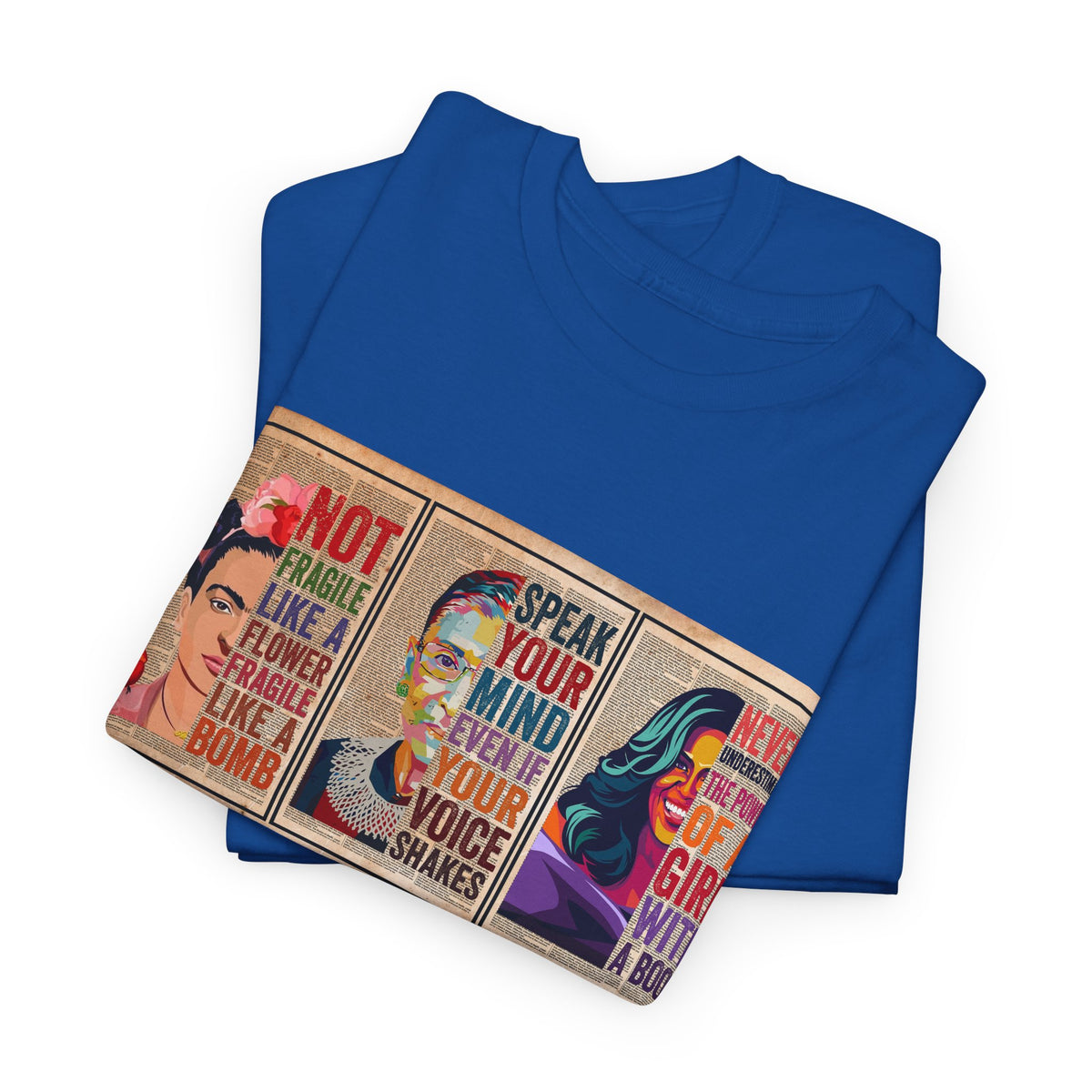 Create Frida Kahlo Dissent Ruth Bader Ginsburg Speak Michelle Obama T-Shirt