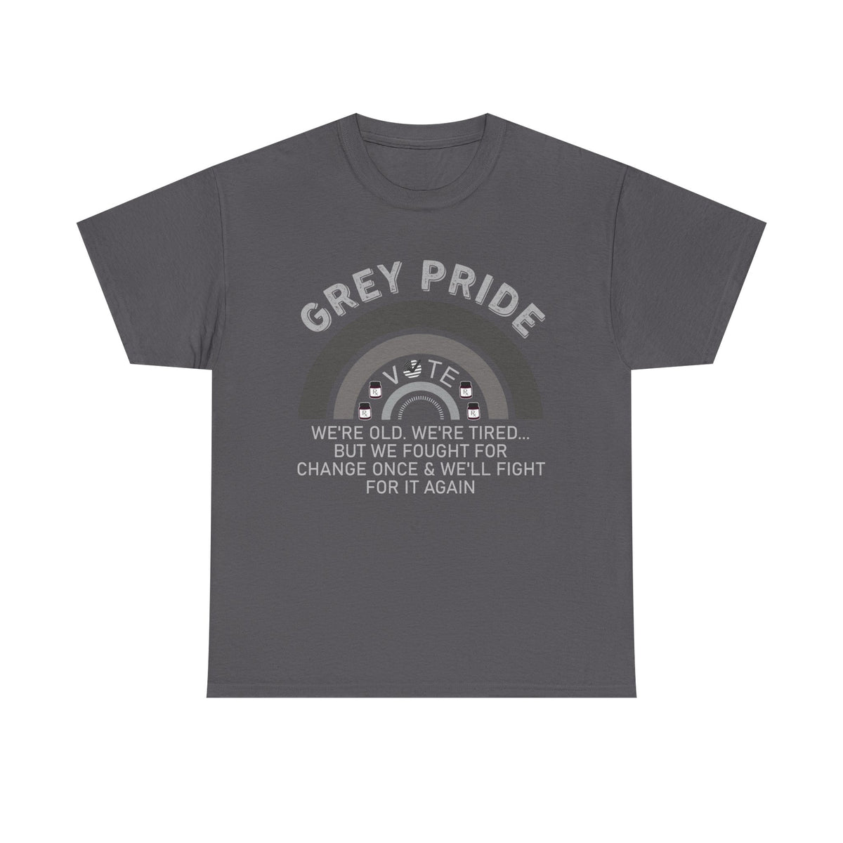 Grey Pride Change Makers T-Shirt