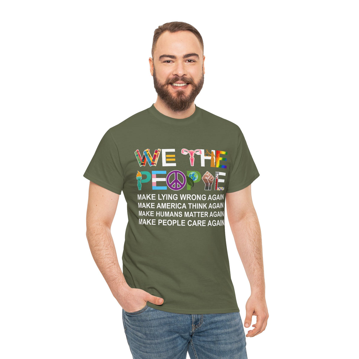 We The People Make Humans Matter Again Shirt