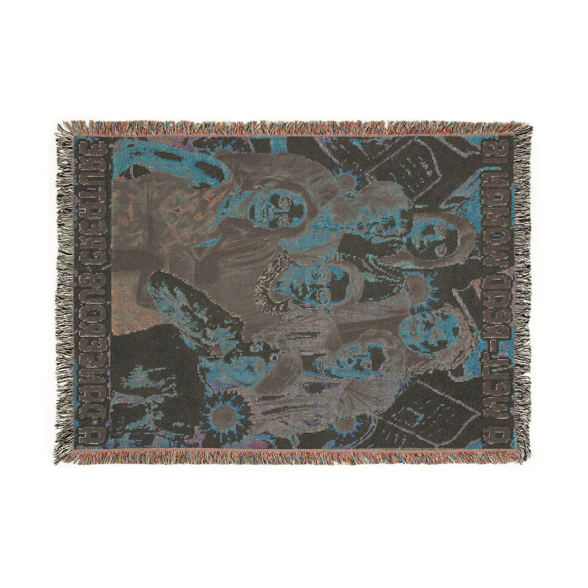 Well Read Woman Woven Blanket