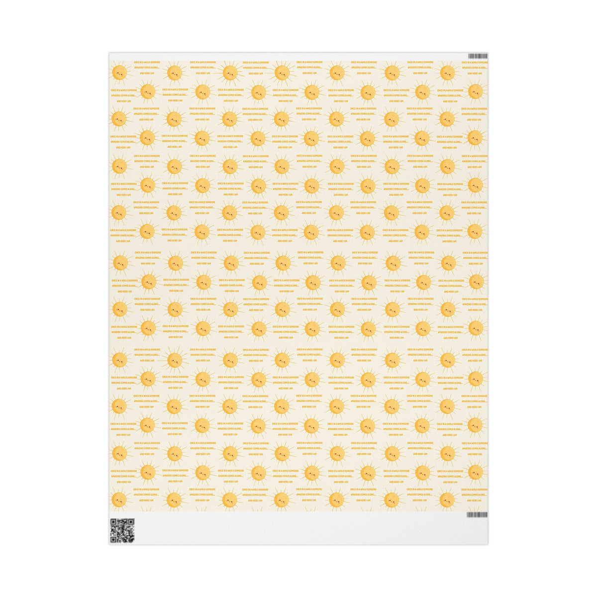 Sunshine Quote Inspirational Wrapping Paper
