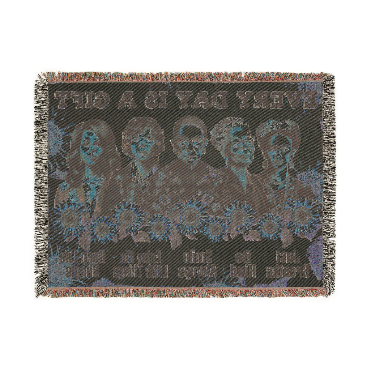 Every Day Is A Gift Woven Blanket