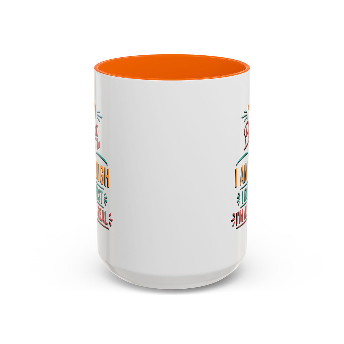 I Am Enough Motivational Accent Mug