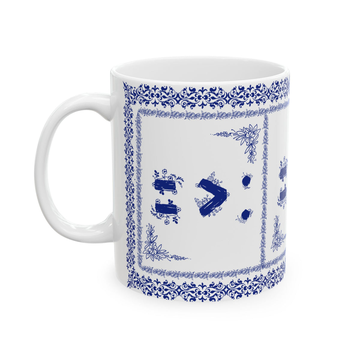 Equality Is Greater Than Vintage Ceramic Mug