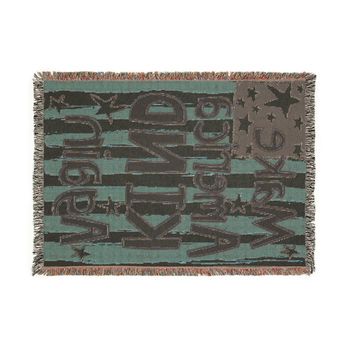 Make America Kind Again Woven Blanket