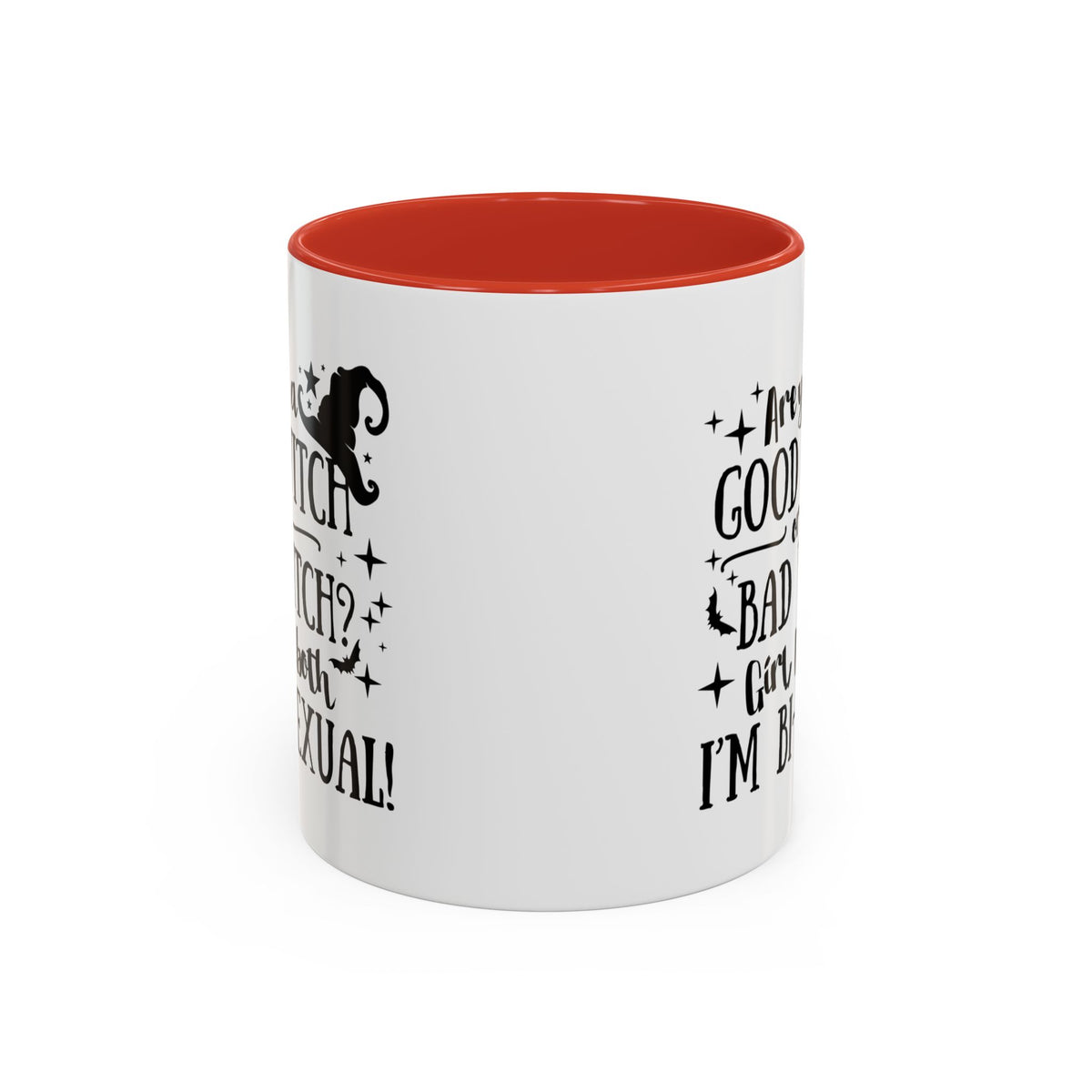 Good Witch Bad Witch Bi-Hexual Accent Coffee Mug (11, 15oz)