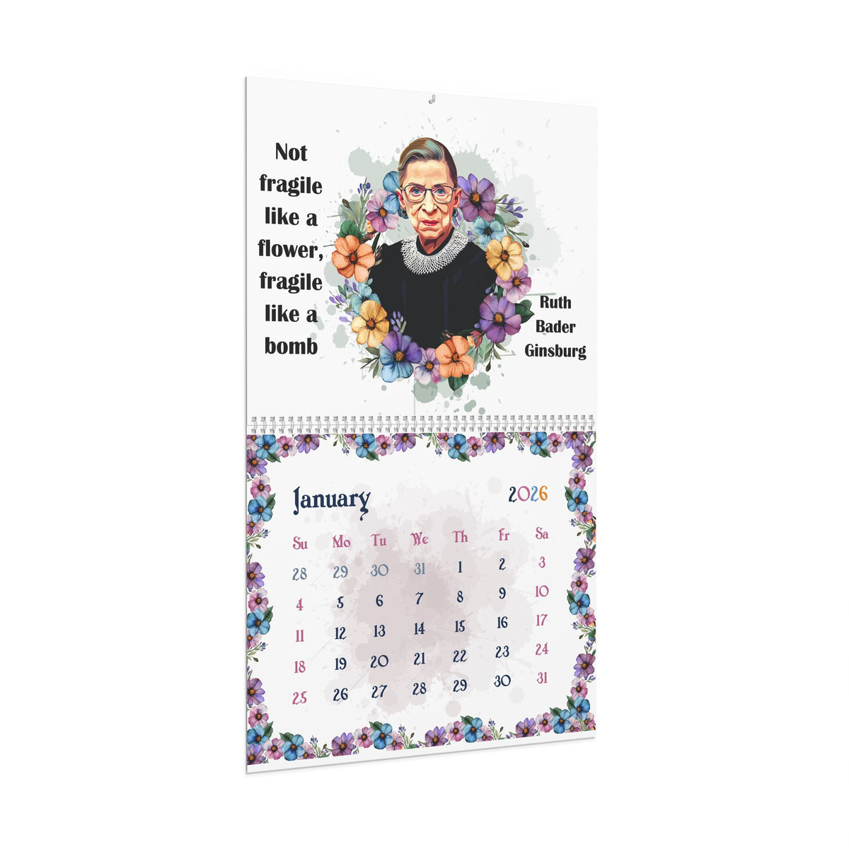 Inspirational Women Leaders 2026 Wall Calendar