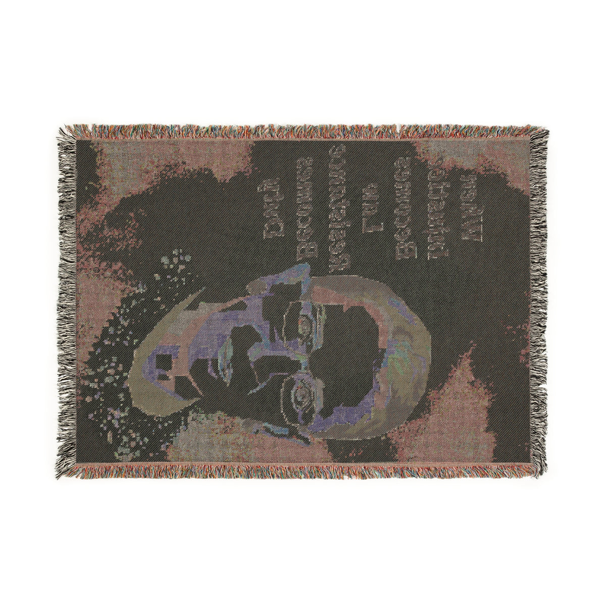 When Injustice Becomes Law Woven Blanket