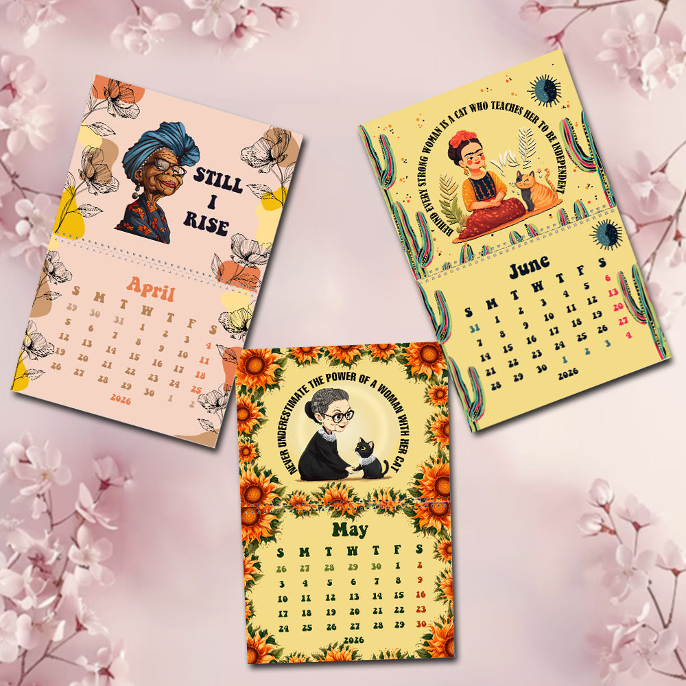 Women Who Can Change History 2026 Wall Calendar