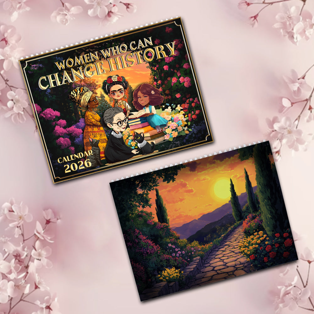 Women Who Can Change History 2026 Wall Calendar