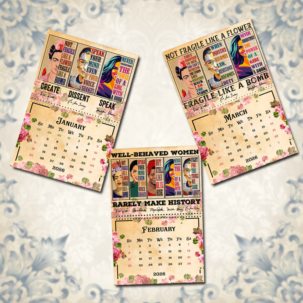 2026 Women Empowerment Wall Calendar