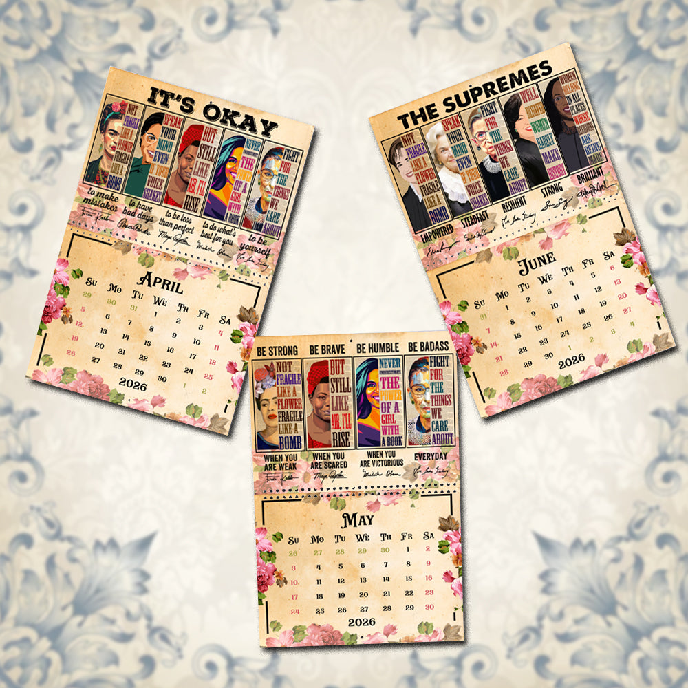 2026 Women Empowerment Wall Calendar