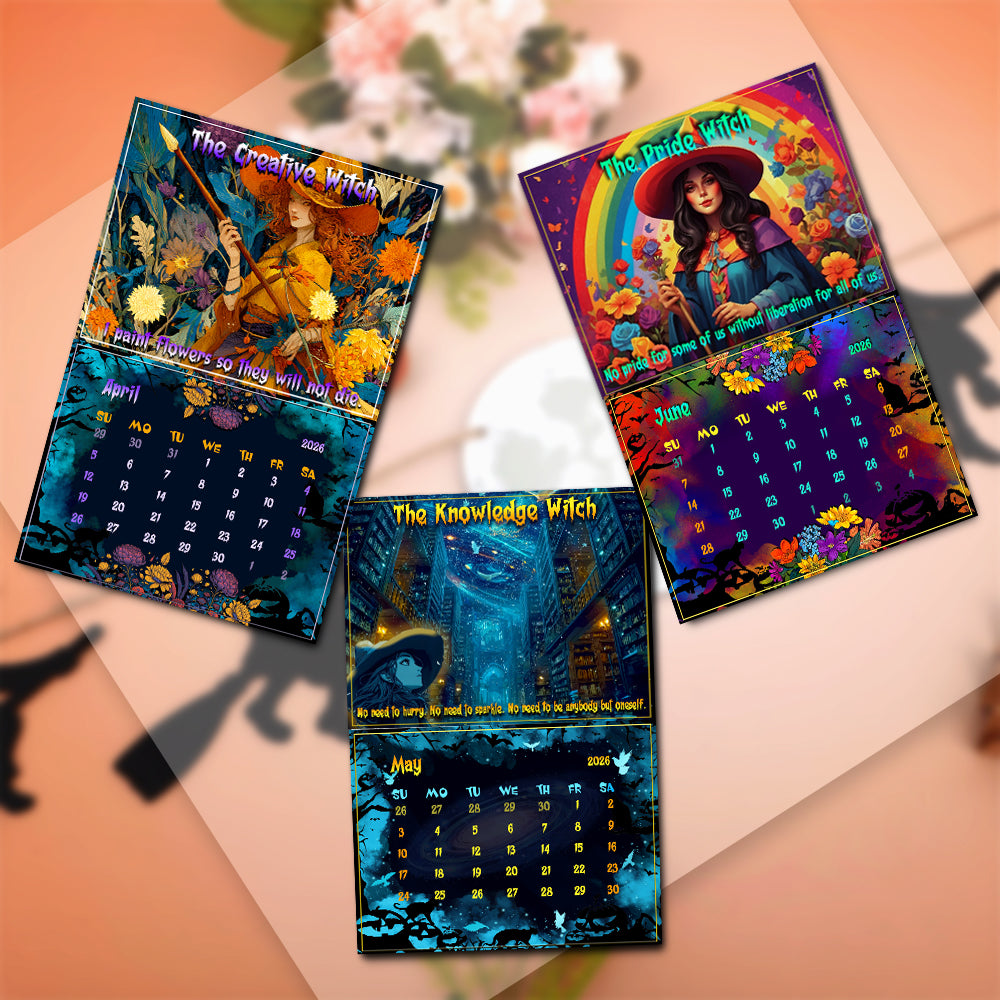 The Witch’s Year 2026 Wall Calendar