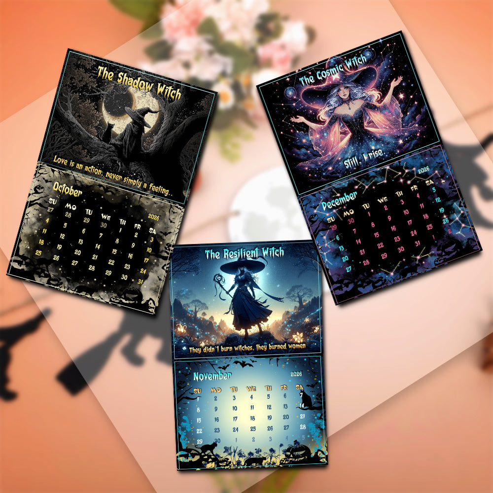 The Witch’s Year 2026 Wall Calendar