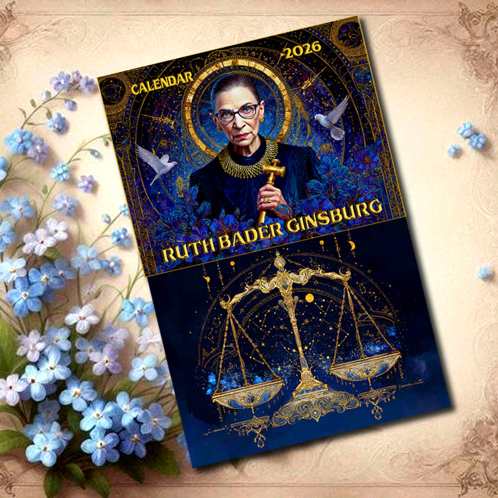 Ruth Bader Ginsburg 2026 Wall Calendar