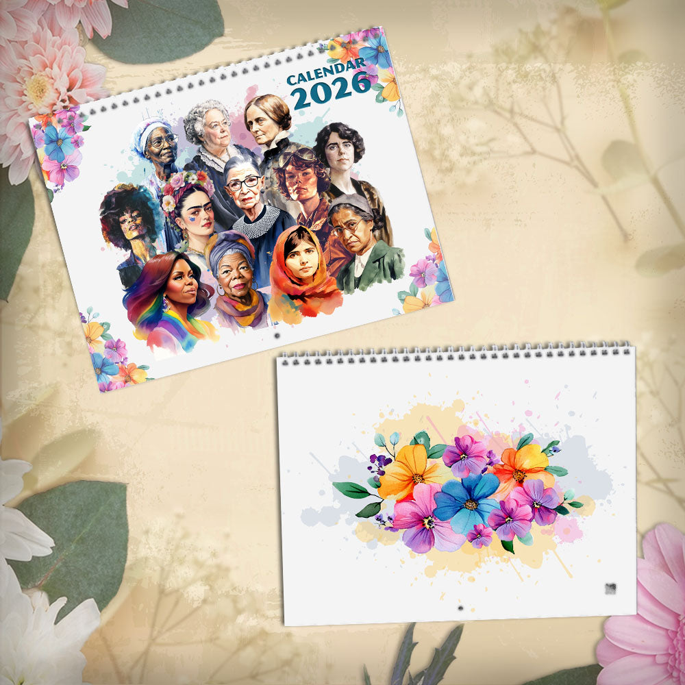 2026 Inspirational Women Wall Calendar