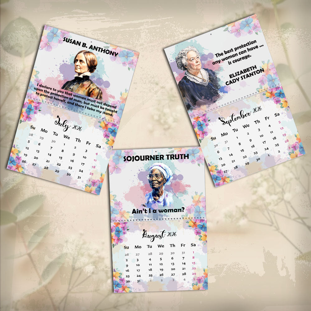 2026 Inspirational Women Wall Calendar