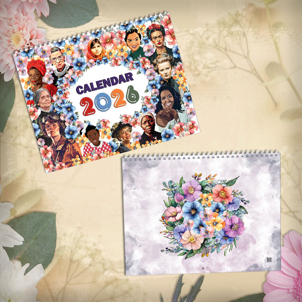 Inspirational Women Leaders 2026 Wall Calendar