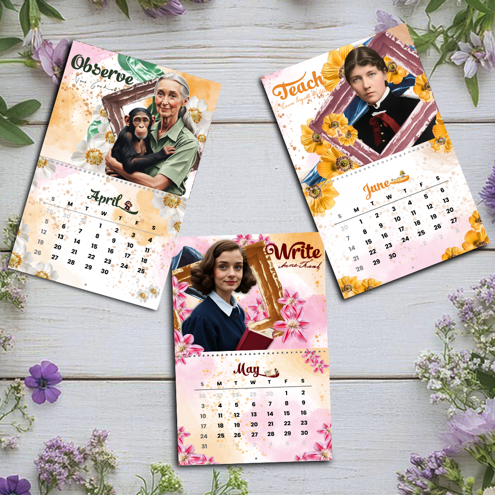 2026 Well Behaved Women Seldom Make History Wall Calendar