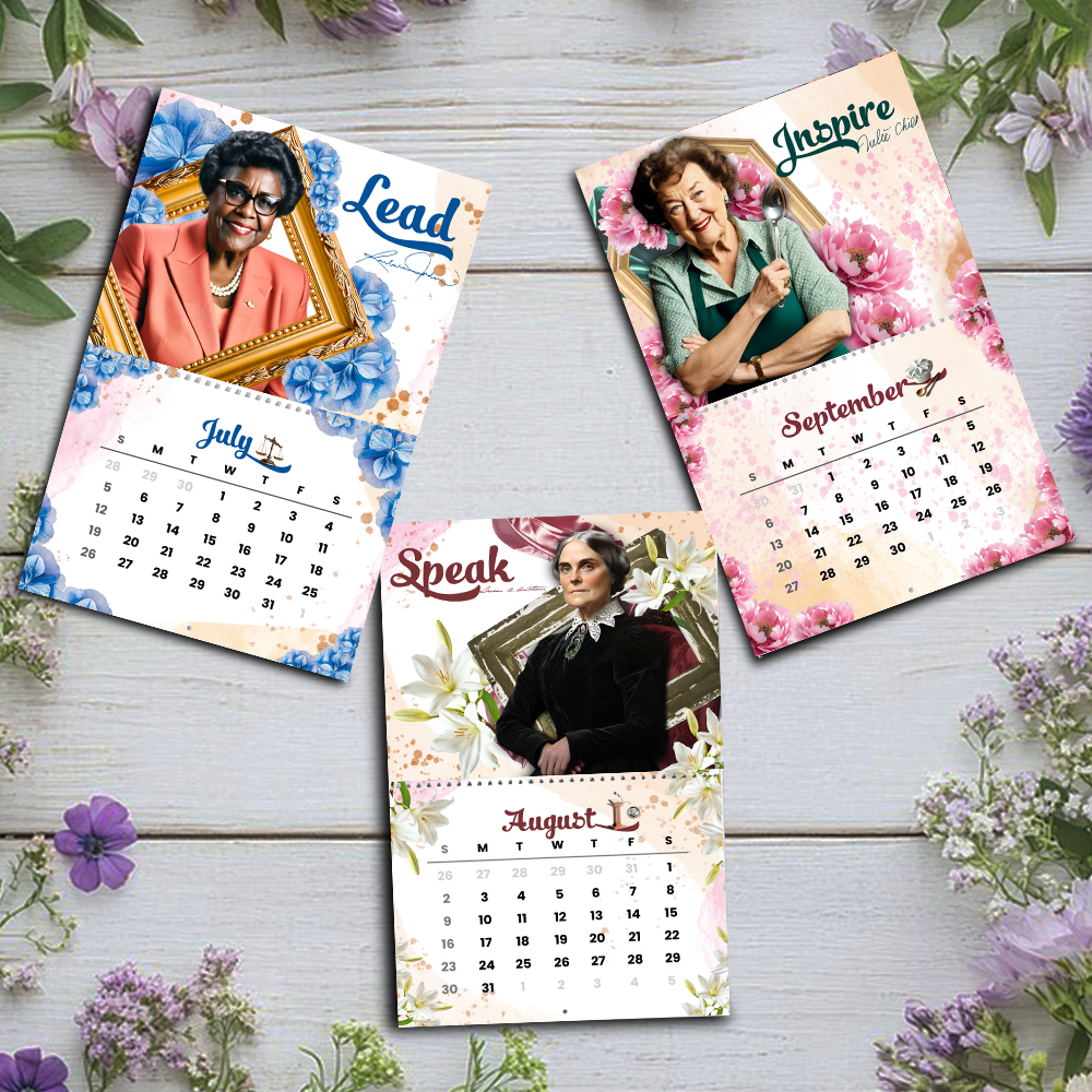 2026 Well Behaved Women Seldom Make History Wall Calendar