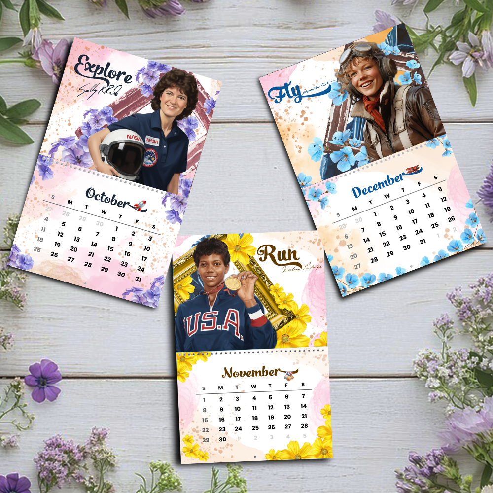 2026 Well Behaved Women Seldom Make History Wall Calendar