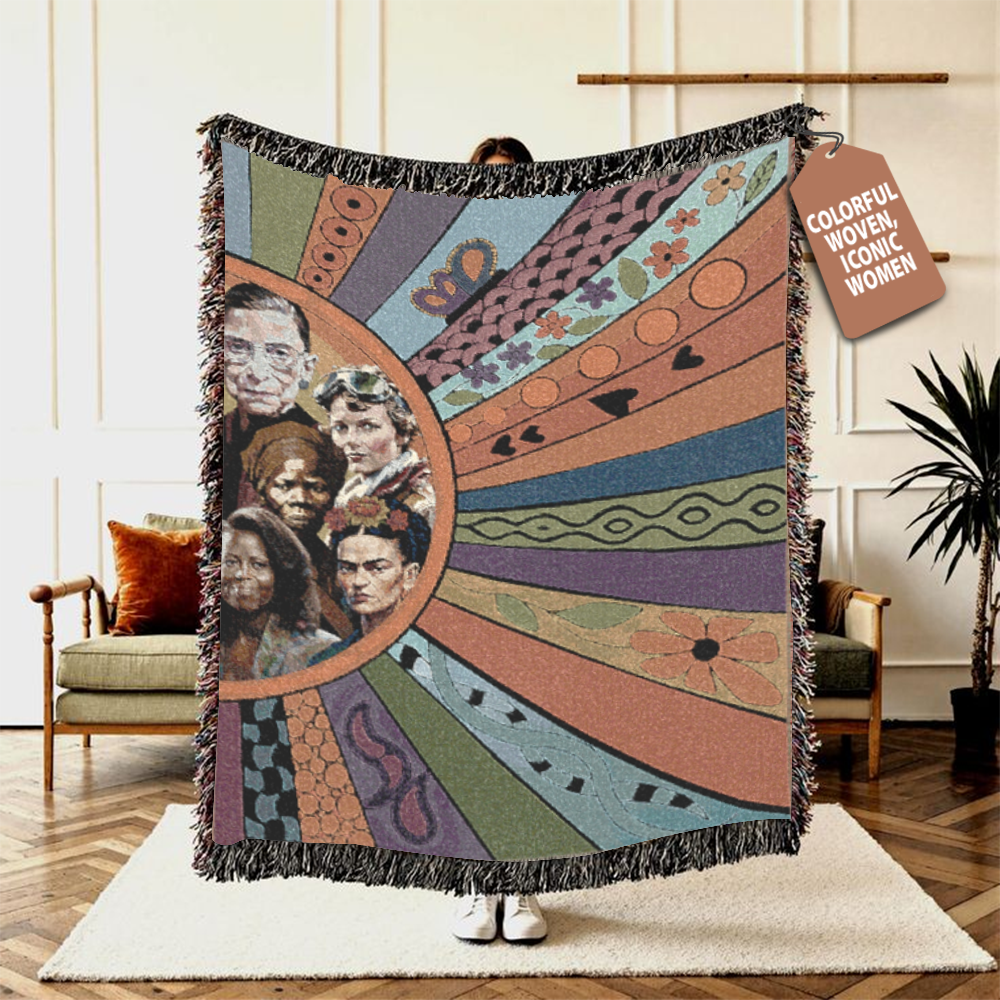 Voices Of Change Woven Blanket