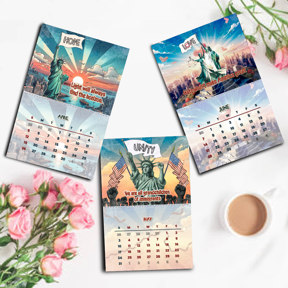 The Liberty No Kings Wall Calendar 2026
