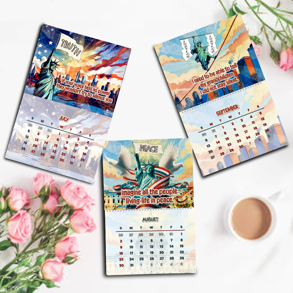 The Liberty No Kings Wall Calendar 2026