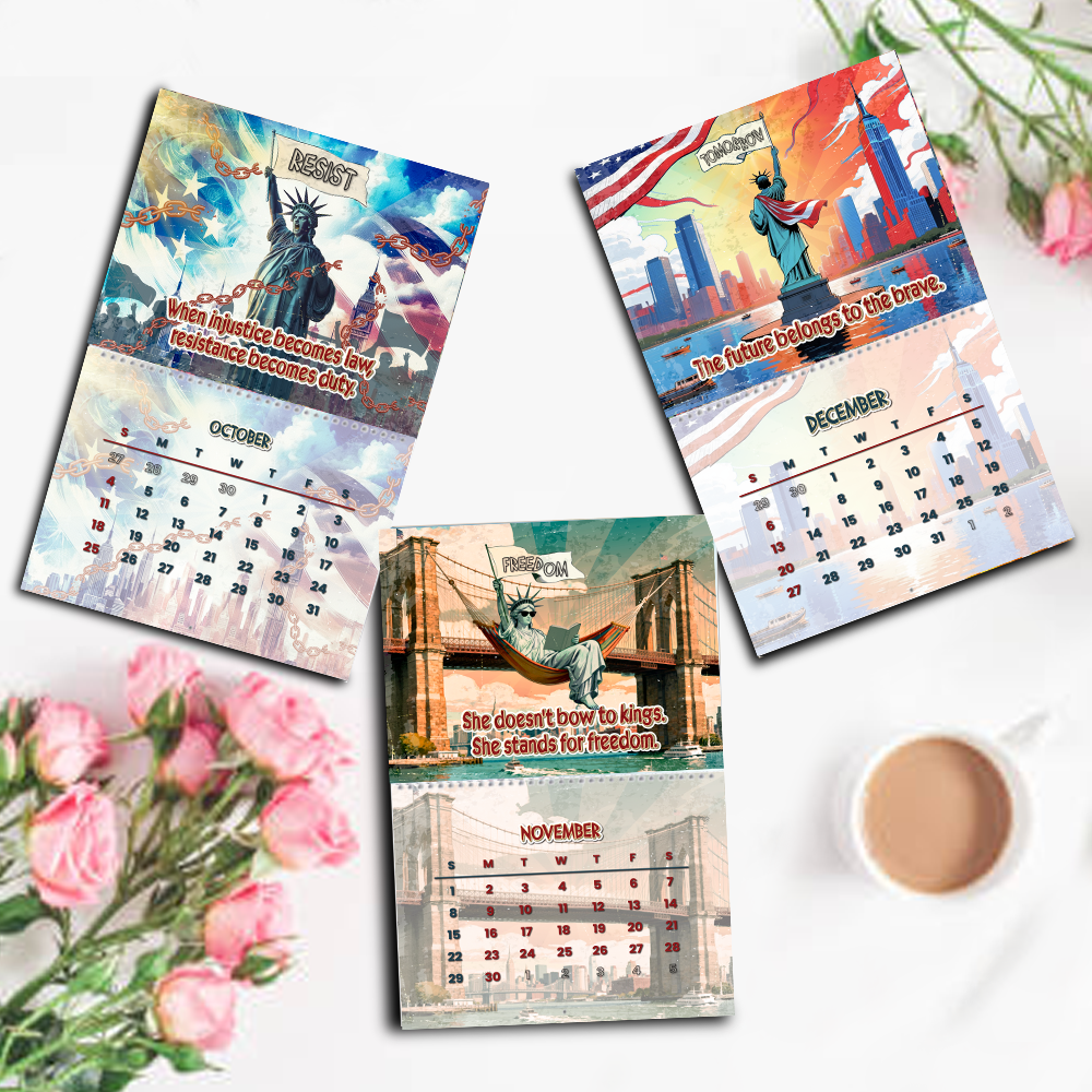 The Liberty No Kings Wall Calendar 2026
