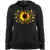 Hate has no home here sunflower Ladies' Pullover Hooded Sweatshirt