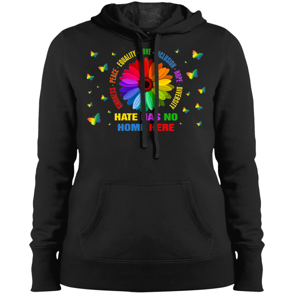 Wospe Ladies' Pullover Hooded Sweatshirt