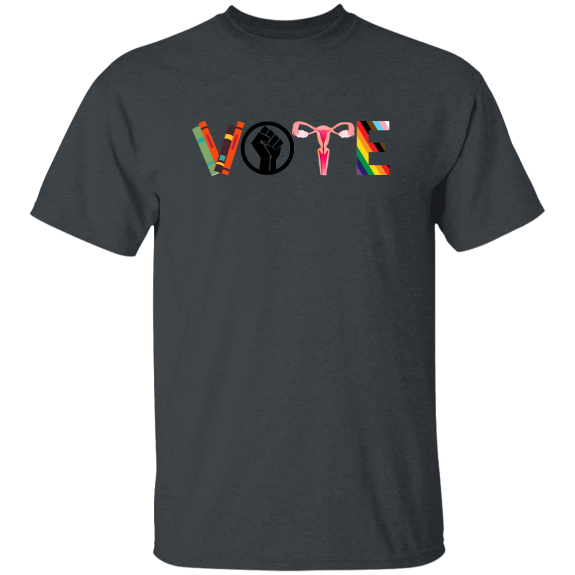 VOTE T-Shirt | Banned Books Tee, Reproductive Rights Tee, BLM T-Shirt, LGBTQ Progress tee, Political Activism T-Shirt, Roe v Wade Shirt