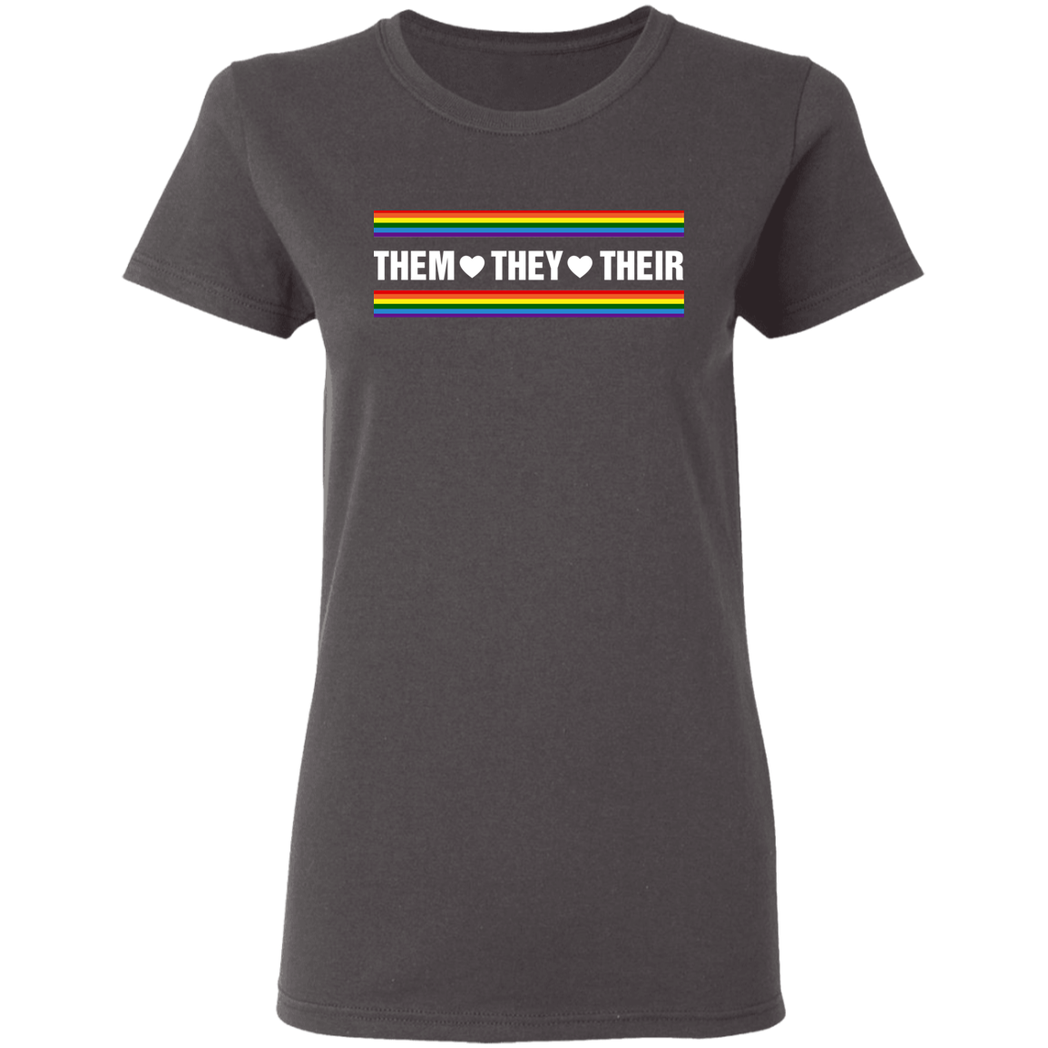 Them They Their Shirt LGBTQ Gifts for Women