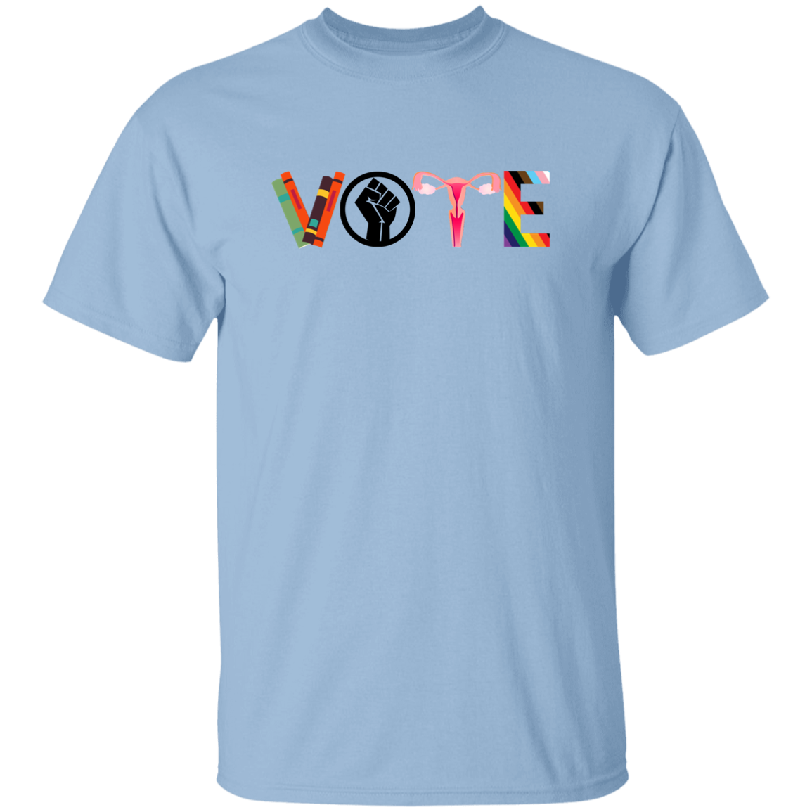 VOTE T-Shirt | Banned Books Tee, Reproductive Rights Tee, BLM T-Shirt, LGBTQ Progress tee, Political Activism T-Shirt, Roe v Wade Shirt