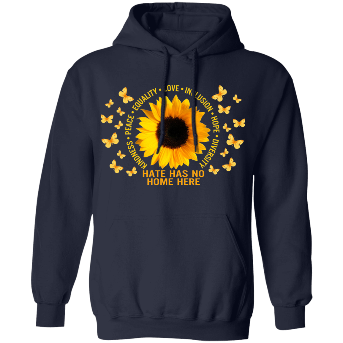 Hoodie best sale with sunflower