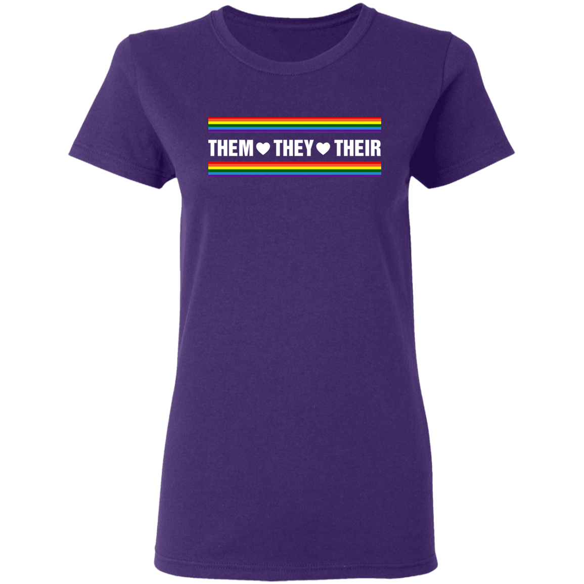 Them They Their Shirt LGBTQ Gifts for Women