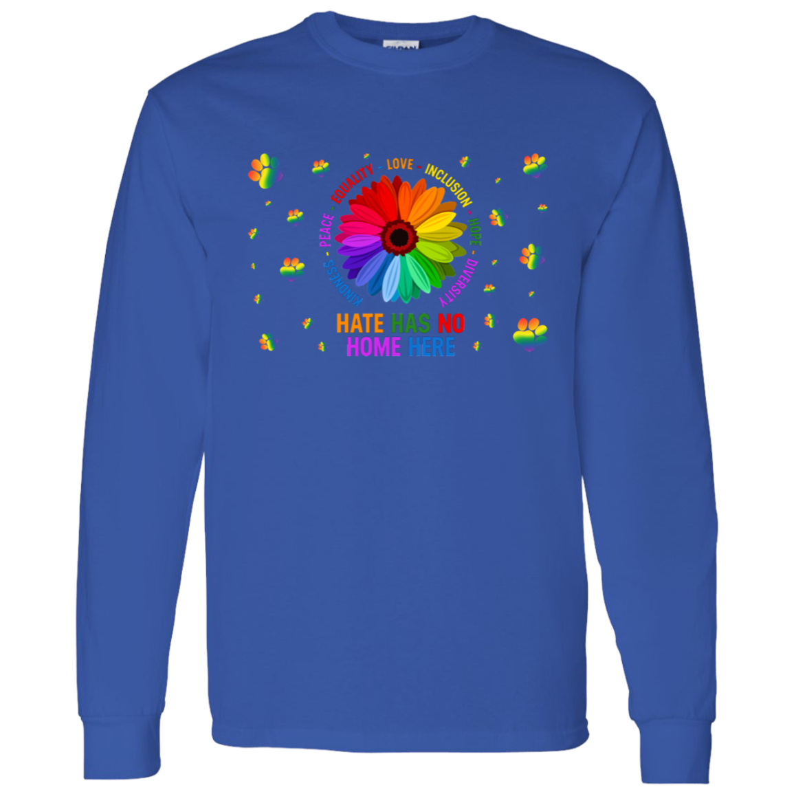 Kindness peace equality love inclusion hope dog shirt